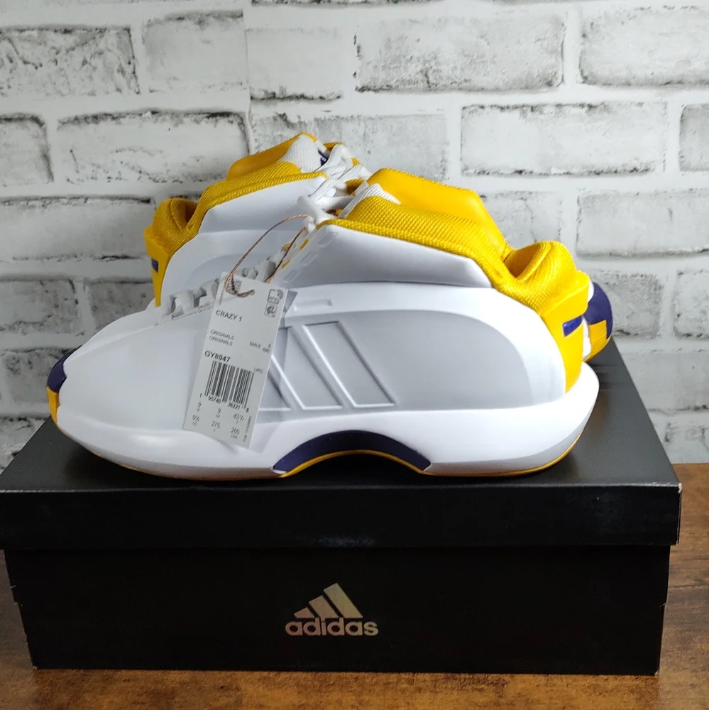 Adidas Kobe Crazy 1 basketball shoes men's 9.5 GY8947